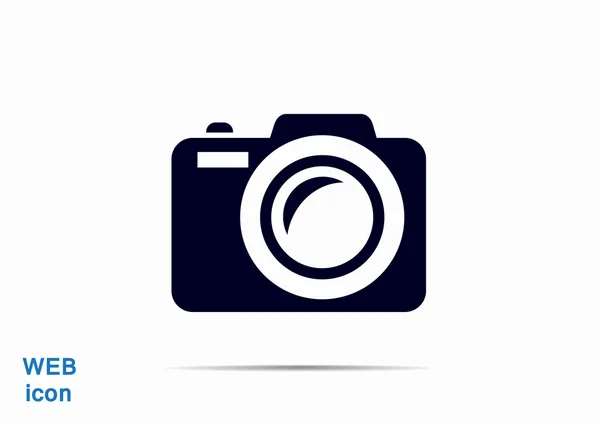 Icono de cámara fotográfica — Archivo Imágenes Vectoriales