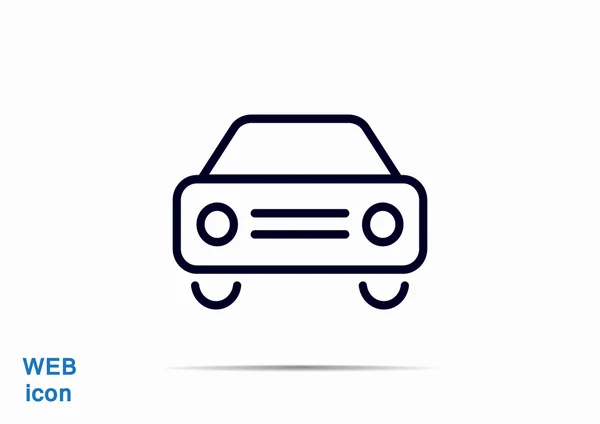 Simple car icon — Stock Vector