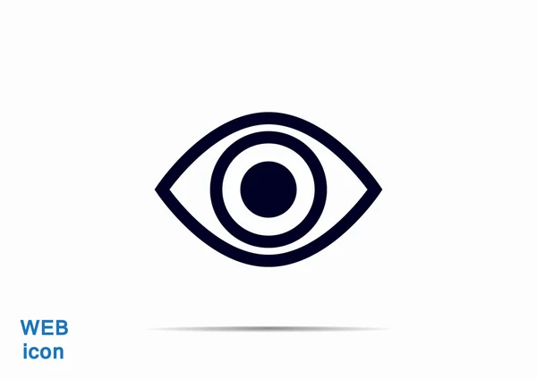 Auge-Netz-Symbol — Stockvektor