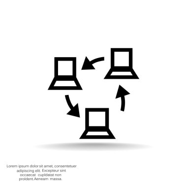 bağlantı ağ işareti