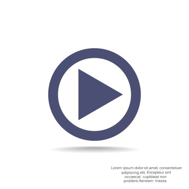 düğme web simgesi oynamak