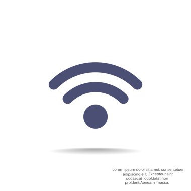 Kablosuz dalgalar web simgesi