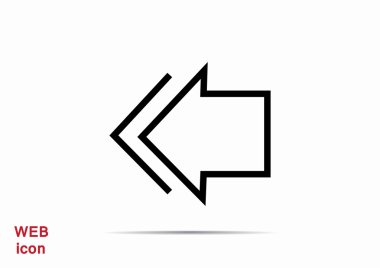 basit ok sol işaret