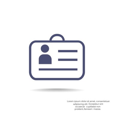 kimlik kartı simgesi