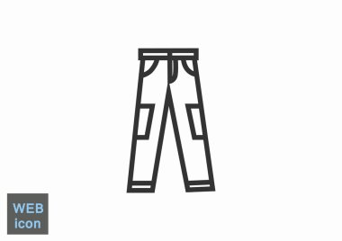 pantolon web simgesi