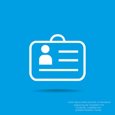 kimlik kartı simgesi