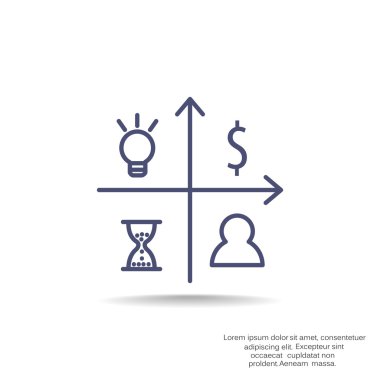 İş ile grafik simgesini simgeleri