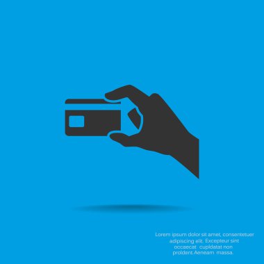 El ele tutuşan kredi kartı