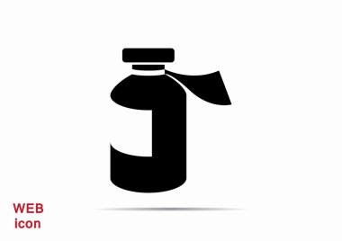 Tıp şişe web simgesi