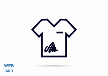 T-shirt web simgesi