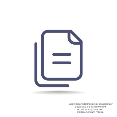 Dosyaları veya belgeleri web simgesi