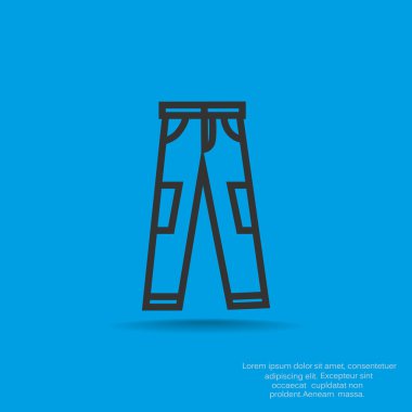 pantolon web simgesi