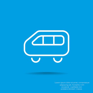 Basit veri yolu web simgesi