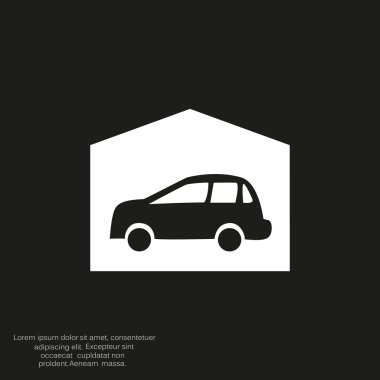 basit araç simgesini