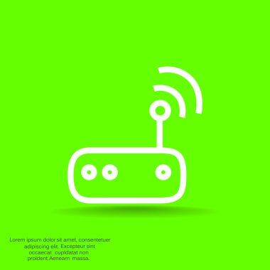 Wi-Fi Router simgesi