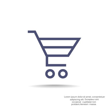 Alışveriş arabası simgesi