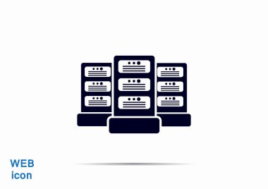 Veri sunucuları web simgesi