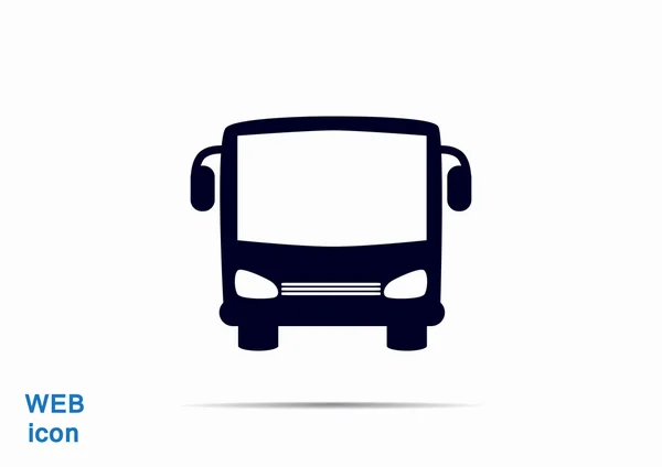Значок шкільний автобус — стоковий вектор