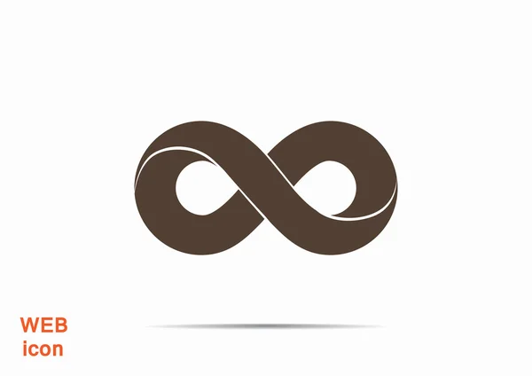 Signo de infinito simple — Archivo Imágenes Vectoriales