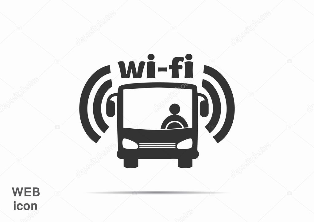 Wi-Fi in bus sign