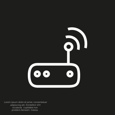 Wi-Fi Router simgesi