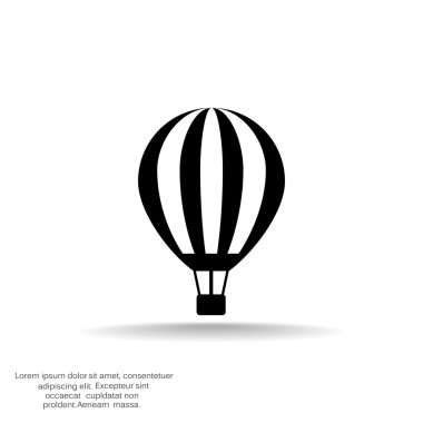 Balon aerostat web simgesi