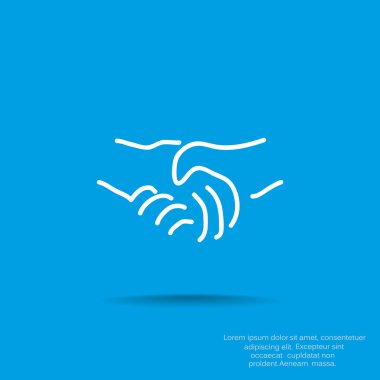 Eller simgesini, başka sallayarak