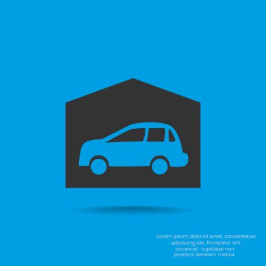 basit araç simgesini