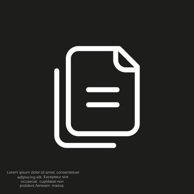 Dosyaları veya belgeleri web simgesi