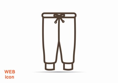pantolon web simgesi