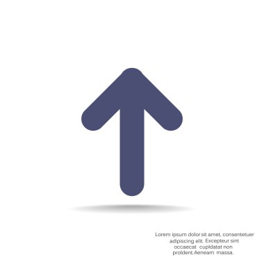 Ok yukarı Web simgesi