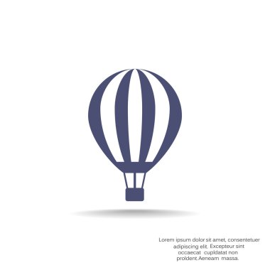 Balon aerostat web simgesi