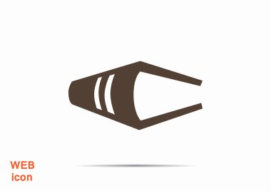 Kapalı kitap web simgesi