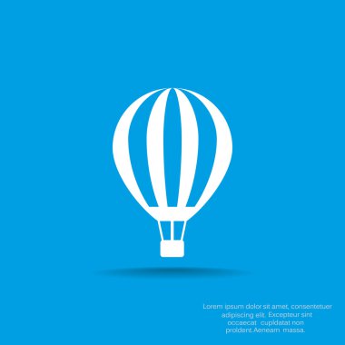 Balon aerostat web simgesi