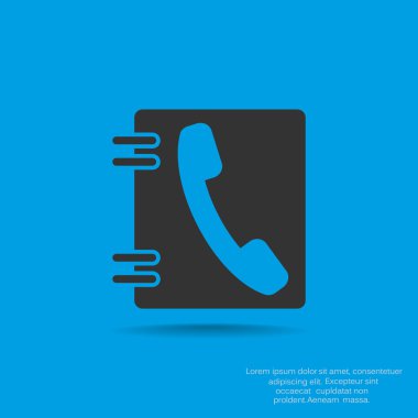 Telefon rehberi simgesi