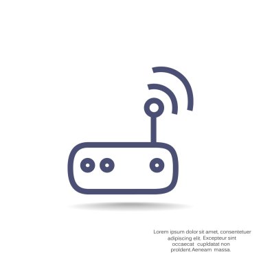 Wi-Fi Router simgesi