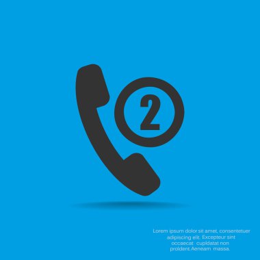 Telefon tüp iki eksik arama ile