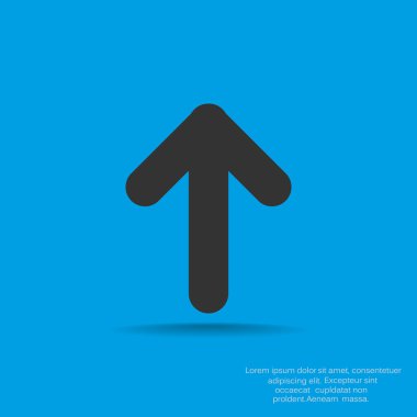 Ok yukarı Web simgesi