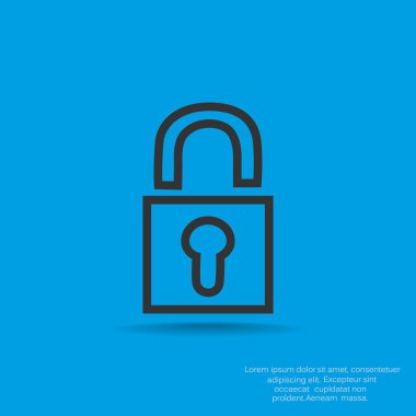 kapalı kilit simgesi