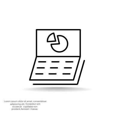 Basit laptop grafik ile