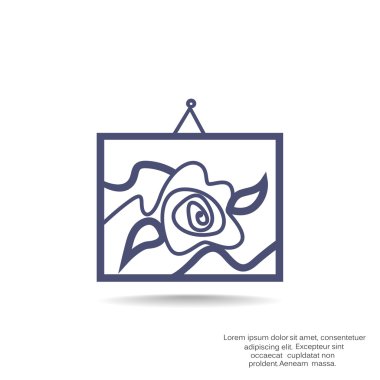 çerçeveli resim simgesi