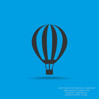 Balon aerostat web simgesi