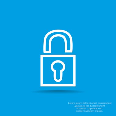 kapalı kilit simgesi