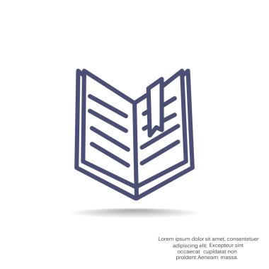 Açık kitap web simgesi