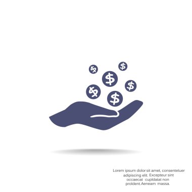 İnsan eline düşen paraları