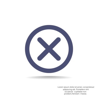 Sembol basit web simgesini Kaldır