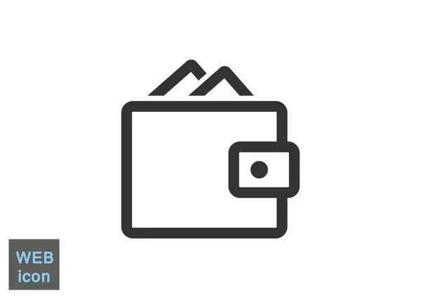 M-cüzdan web simgesi — Stok Vektör