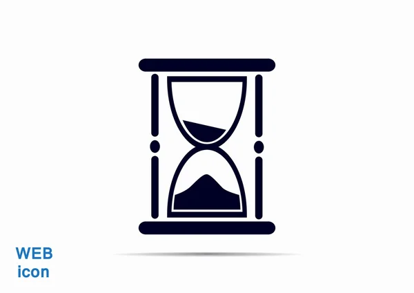 Ícone web do relógio de areia — Vetor de Stock
