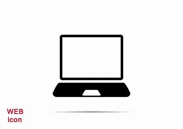Semplice icona web portatile — Vettoriale Stock