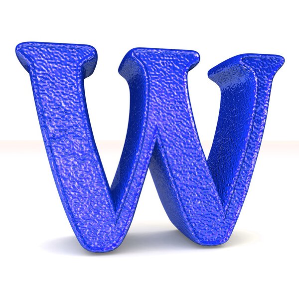 Алфавитная буква W
